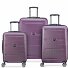  Comete + 4 Rollen Kofferset 3-teilig Variante purple