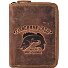  Hecht Geldbörse Leder 10 cm Variante brown 2