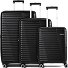  Roadrush 4 Rollen Kofferset 3-teilig mit Dehnfalte Variante shadow black