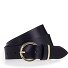  Gürtel Leder Variante black | 90 cm