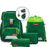  Basis Schulranzen-Set 4-teilig Variante Green Graphics