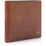  Geldbörse RFID Schutz Leder 10.5 cm Variante cognac