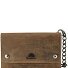  Vintage Geldbörse I Leder 17 cm Variante braun