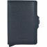  Twinwallet Crisple Kreditkartenetui Geldbörse RFID Leder 6,5 cm Variante black