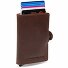  Albury Kreditkartenetui RFID Schutz Leder 7 cm Variante brown