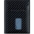  Secure Slim Geldbörse RFID Schutz Leder 8 cm Variante schwarz