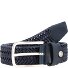  Gürtel Leder Variante navy | 95 cm
