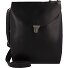  Fold Mini Bag Umhängetasche Leder 17 cm Variante schwarz