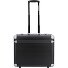  2-Rollen Pilotentrolley 47 cm Laptopfach Variante schwarz matt