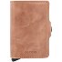  Twinwallet Vintage Kreditkartenetui RFID Leder 6,5 cm Variante taupe