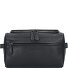  Bella Kulturbeutel Leder 28 cm Variante schwarz
