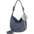  Fritzi Hobo Vintage Schultertasche 33 cm Variante blau