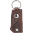  Vintage Schlüsselanhänger Leder 7 cm Variante brown