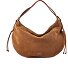  Thess Schultertasche Leder 45 cm Variante cognac-cognac