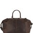  Toro Reisetasche Leder 52 cm mit Dehnfalte Variante braun