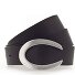  Gürtel Leder Variante black | 100 cm