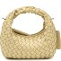  Greta Micro weave Handtasche Leder 20 cm Variante butter yellow