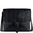  Nevio Aktentaschen Messenger Leder 30 cm Variante schwarz