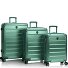  Alumix 4 Rollen Kofferset 3-teilig mit Dehnfalte Variante midnight green