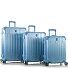  Xtrak 4 Rollen Kofferset 3-teilig mit Dehnfalte Variante icy blue