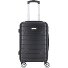  Bergamo 4 Rollen Kabinentrolley 56 cm Variante schwarz