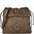  Lidia Umhängetasche Leder 34 cm Variante fango-fango