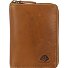  Tornado Geldbörse RFID Schutz Leder 10 cm Variante peanut brown