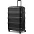  Pro PP 4 Rollen Trolley 77 cm mit Dehnfalte Variante black