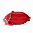  Fashion Umhängetasche Leder 23 cm Variante lipstick red