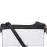  Hirsch Umhängetasche Leder 25 cm Variante schwarz-weiss