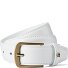  Business Gürtel Leder Variante white | 110 cm