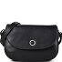  Athena Umhängetasche Leder 19 cm Variante schwarz