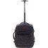  1400 2 Rollen Rucksacktrolley 40 cm Laptopfach mit Dehnfalte Variante black