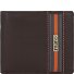  Don Leonardo Geldbörse RFID Leder 11 cm Variante dunkelbraun