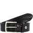  Gürtel Leder Variante schwarz | 105 cm