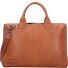  Rock Basalt Aktentasche Leder 41 cm Laptopfach Variante cognac