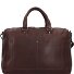  Chaugio Aktentasche Leder 41 cm Laptopfach Variante braun