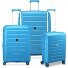  Starlight 3.0 4 Rollen Kofferset 3-teilig mit Dehnfalte Variante bluette