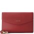 Bologna Leather Clutch Umhängetasche Leder 23 cm Variante red