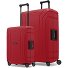 Essentials 15 4-Rollen 15 Kofferset 2 tlg. mit Dreipunktverschluss Variante classic red