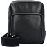 Milano Umhängetasche Leder 18 cm Variante schwarz
