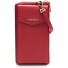  Bologna Leather Handytasche Leder 11 cm Variante red-2