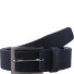  Gürtel Leder Variante navy | 80 cm