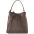 Bologna Leather Beuteltasche Leder 25 cm Variante taupe