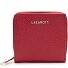  Bologna Leather Geldbörse Leder 10 cm Variante red