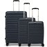  Travel Line 4700 4 Rollen Kofferset 3-teilig mit Dehnfalte Variante navy