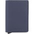  Slimwallet Matte Kreditkartenetui Geldbörse RFID Leder 6,5 cm Variante nightblue