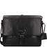  Roma Aktentasche Leder 35 cm Laptopfach Variante schwarz
