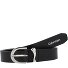  Gürtel Leder Variante black | 80 cm