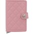  Miniwallet Kreditkartenetui RFID Schutz Leder 6.5 cm Variante rose